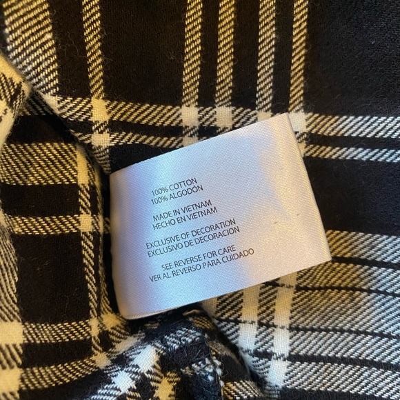 NWT Gap Boyfriend Flannel - Picture 6 of 6